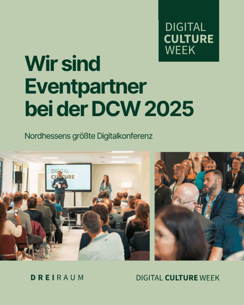 Wir sind Eventpartner bei der Digital Culture Week 25
